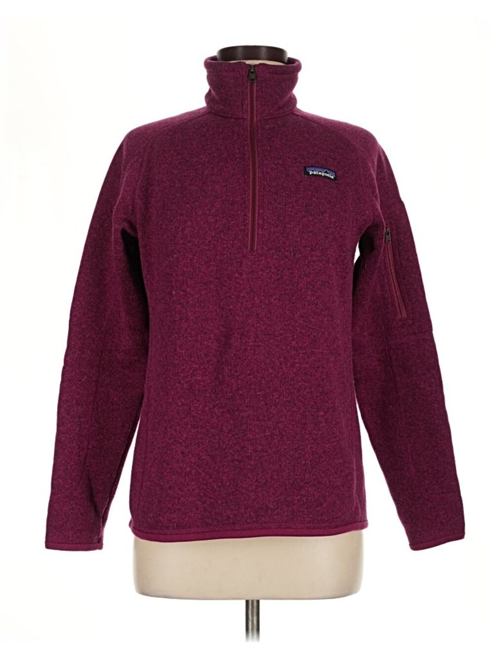 Patagonia Burghandy/Purple Quarter Zip - size M